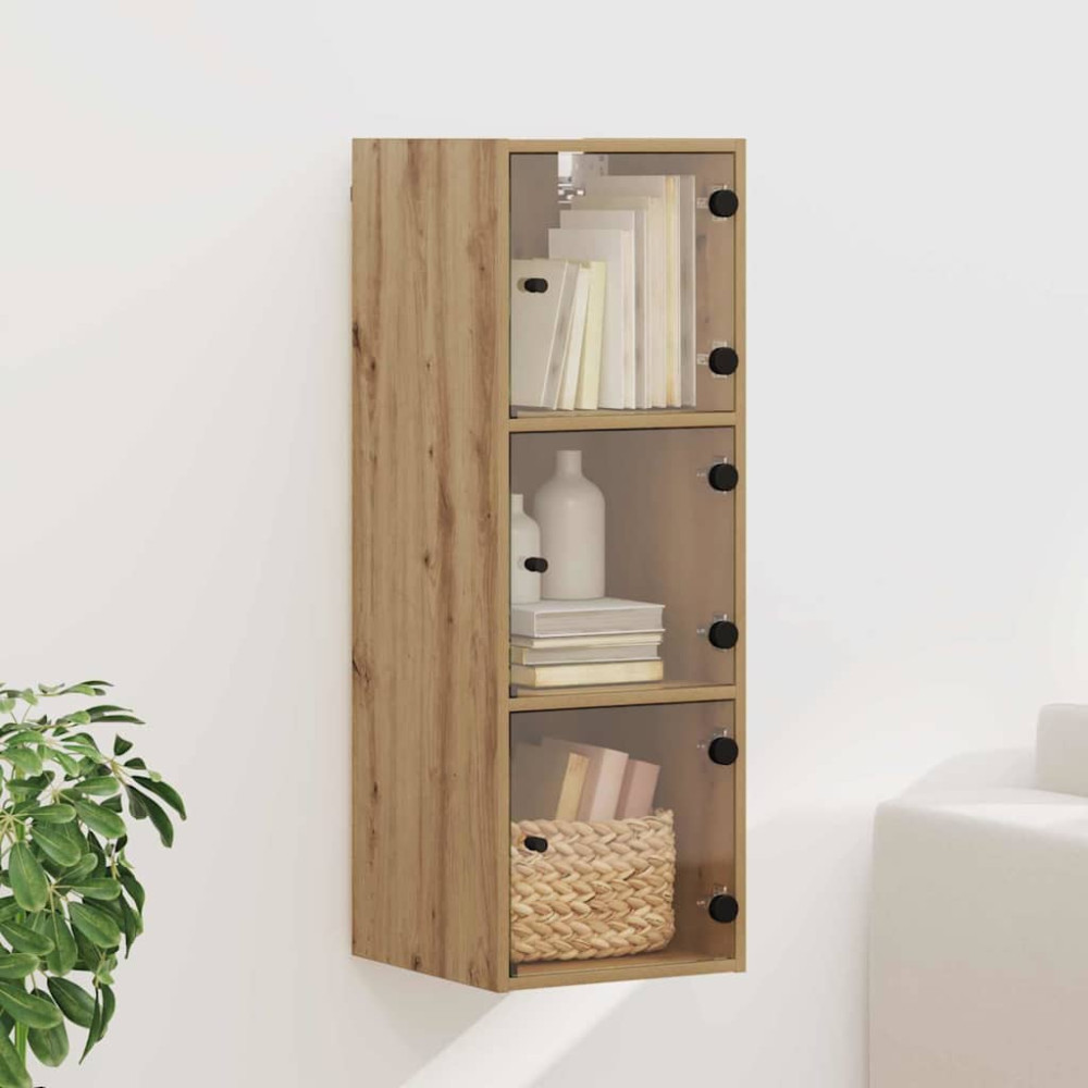 Produktbild för Väggskåp Artisan Ek 35 x 37 x 102 cm Konstruerat trä