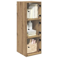 Produktbild för Väggskåp Artisan Ek 35 x 37 x 102 cm Konstruerat trä