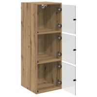 Produktbild för Väggskåp Artisan Ek 35 x 37 x 102 cm Konstruerat trä