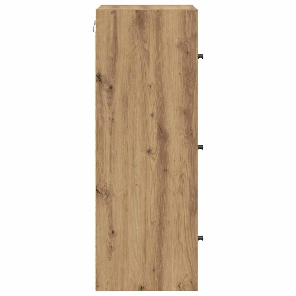 Produktbild för Väggskåp Artisan Ek 35 x 37 x 102 cm Konstruerat trä
