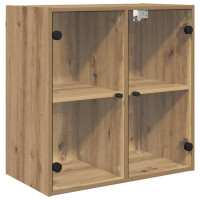 Produktbild för Väggskåp Artisan Ek 68 x 37 x 68,5 cm Konstruerat trä