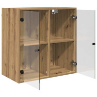 Produktbild för Väggskåp Artisan Ek 68 x 37 x 68,5 cm Konstruerat trä