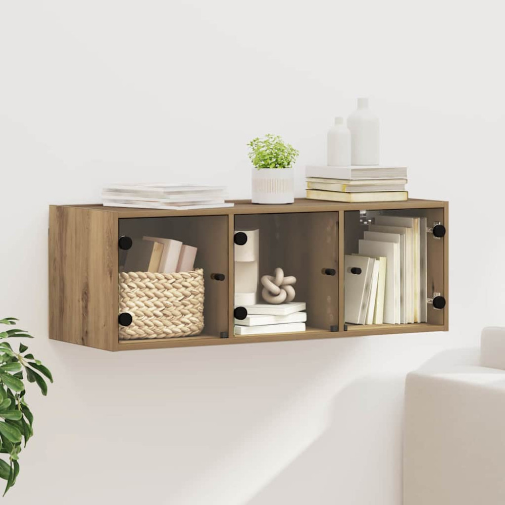 Produktbild för Väggskåp Artisan Ek 102 x 37 x 35 cm Konstruerat trä
