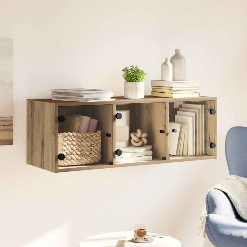Produktbild för Väggskåp Artisan Ek 102 x 37 x 35 cm Konstruerat trä