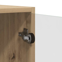 Produktbild för Väggskåp Artisan Ek 102 x 37 x 35 cm Konstruerat trä