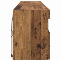 Produktbild för TV-väggskåp 2 pcs Gammalt trä 80 x 30 x 40 cm Konstruerat trä