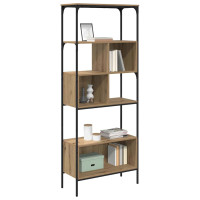 Produktbild för Bokhylla Artisan Ek 76 x 33 x 188,5 cm Konstruerat trä