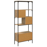 Produktbild för Bokhylla Artisan Ek 76 x 33 x 188,5 cm Konstruerat trä