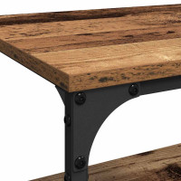 Produktbild för Köksvagn Gammalt trä 60 x 41 x 76 cm Konstruerat trä