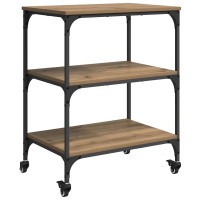 Produktbild för Köksvagn Artisan Ek 60 x 41 x 76 cm Konstruerat trä