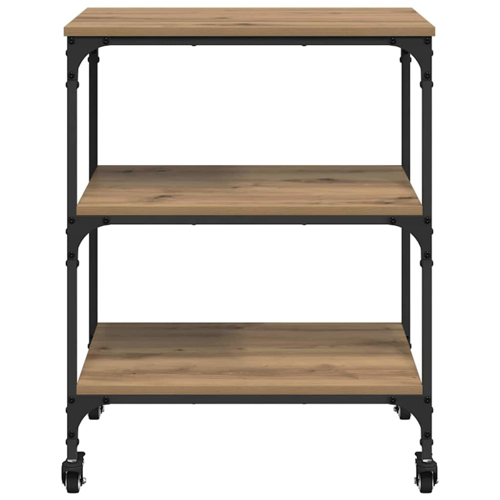 Produktbild för Köksvagn Artisan Ek 60 x 41 x 76 cm Konstruerat trä