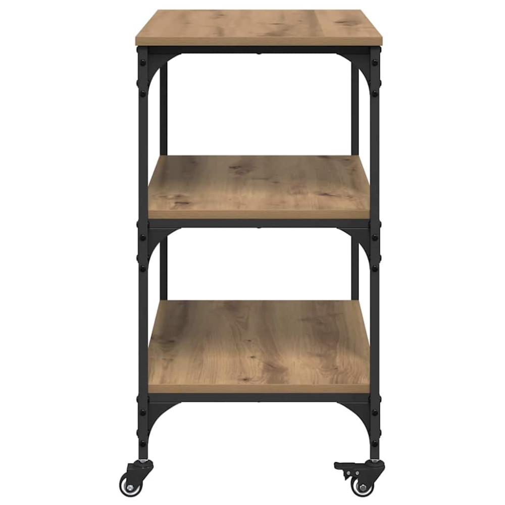 Produktbild för Köksvagn Artisan Ek 60 x 41 x 76 cm Konstruerat trä