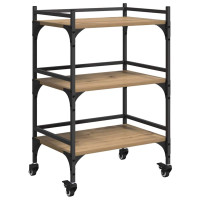Produktbild för Köksvagn Artisan Ek 50 x 35 x 75.5 cm Konstruerat trä