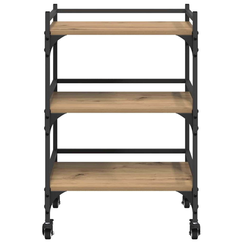 Produktbild för Köksvagn Artisan Ek 50 x 35 x 75.5 cm Konstruerat trä