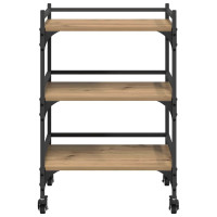 Produktbild för Köksvagn Artisan Ek 50 x 35 x 75.5 cm Konstruerat trä