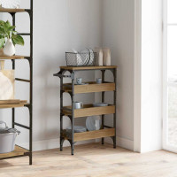 Produktbild för Köksvagn Artisan Ek 53 x 20 x 76 cm Konstruerat trä
