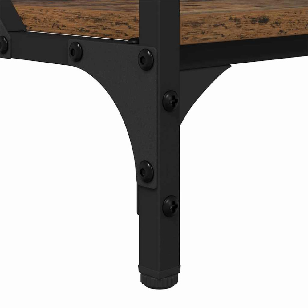 Produktbild för Kaffeebord Gammalt trä 100 x 50 x 50 cm Konstruerat trä
