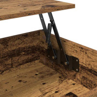 Produktbild för Kaffeebord Gammalt trä 100 x 50 x 50 cm Konstruerat trä