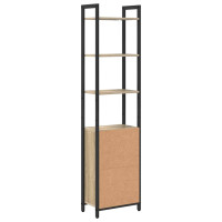 Produktbild för Bokskåp Sonoma-ek 40 x 24 x 161 cm Konstruerat trä