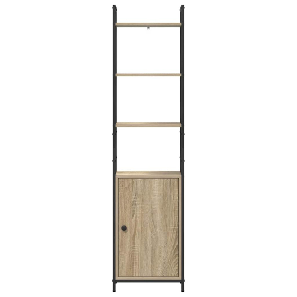 Produktbild för Bokskåp Sonoma-ek 40 x 24 x 161 cm Konstruerat trä