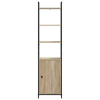 Produktbild för Bokskåp Sonoma-ek 40 x 24 x 161 cm Konstruerat trä