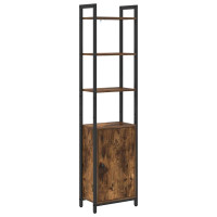 Produktbild för Bokskåp Rökt ek 40 x 24 x 161 cm Konstruerat trä