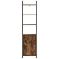 Produktbild för Bokskåp Rökt ek 40 x 24 x 161 cm Konstruerat trä