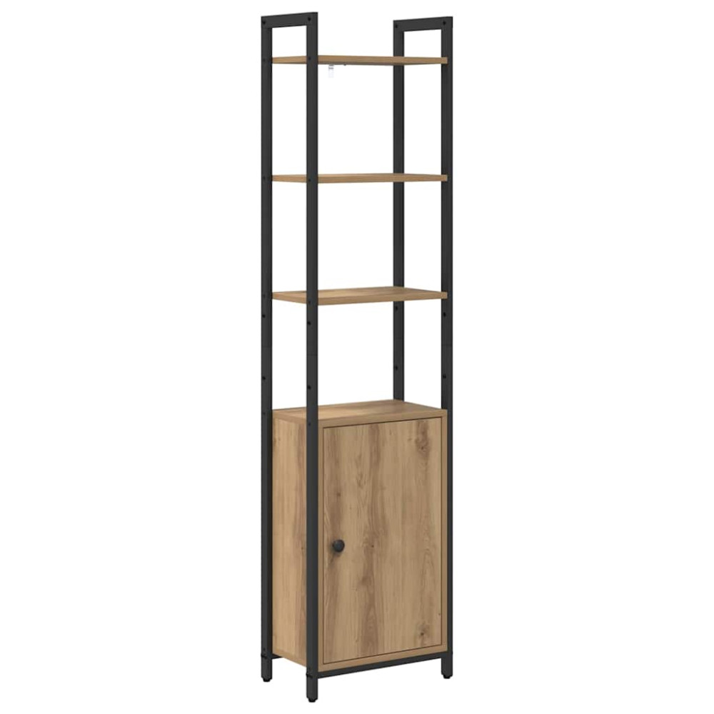 Produktbild för Bokskåp Artisan Ek 40 x 24 x 161 cm Konstruerat trä
