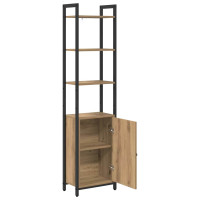 Produktbild för Bokskåp Artisan Ek 40 x 24 x 161 cm Konstruerat trä