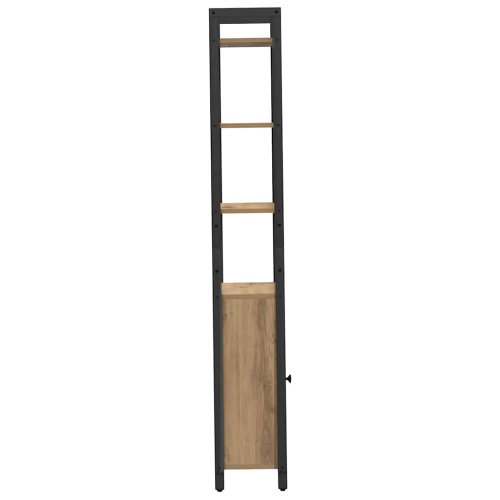 Produktbild för Bokskåp Artisan Ek 40 x 24 x 161 cm Konstruerat trä