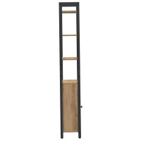 Produktbild för Bokskåp Artisan Ek 40 x 24 x 161 cm Konstruerat trä