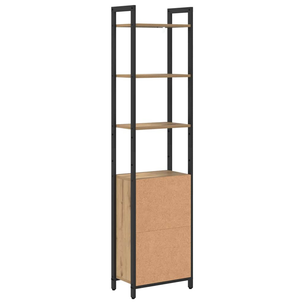 Produktbild för Bokskåp Artisan Ek 40 x 24 x 161 cm Konstruerat trä