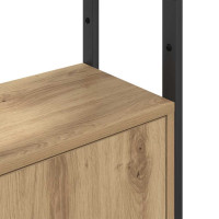 Produktbild för Bokskåp Artisan Ek 40 x 24 x 161 cm Konstruerat trä
