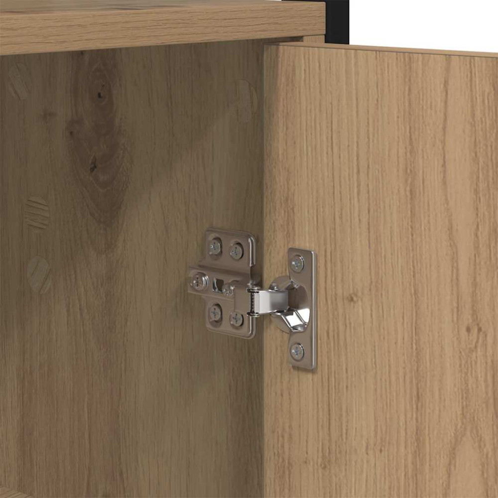Produktbild för Bokskåp Artisan Ek 40 x 24 x 161 cm Konstruerat trä