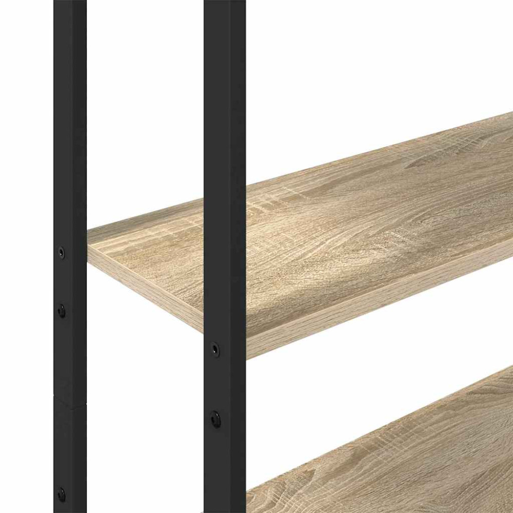 Produktbild för Bokskåp Sonoma-ek 60 x 24 x 161 cm Konstruerat trä