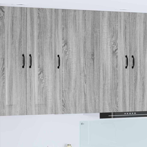 vidaXL Diskmaskin panel Kalmar Grå Sonoma 50 x 31 x 100 cm