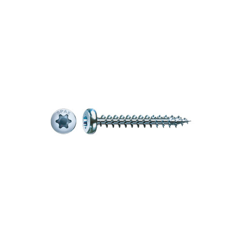 Spax SPAX 0201010500203, Skruv, Metall, Zink, Trä, Pan head, Torx...