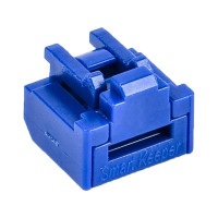 Produktbild för Smartkeeper NL03P1DB, Portblockerare, RJ-45, Blå, 12 styck,...