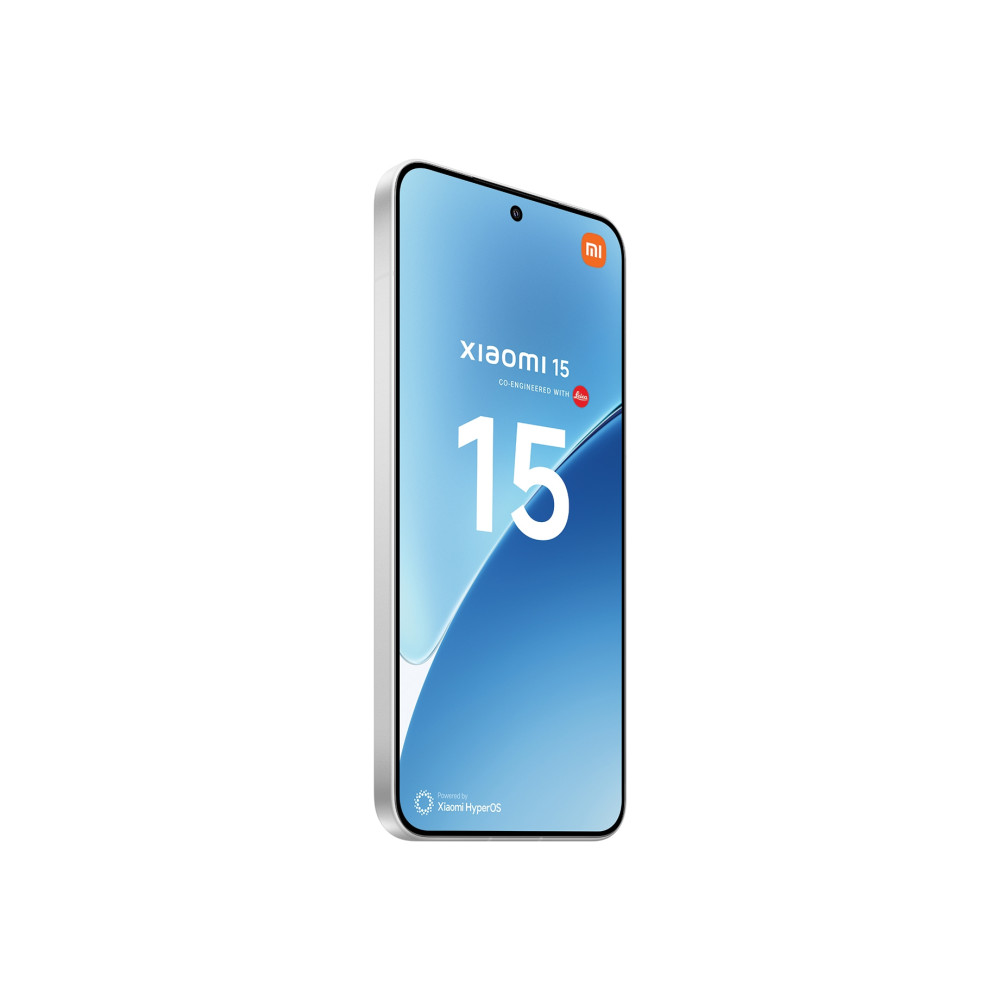 Produktbild för Xiaomi 15 - vit - 5G pekskärmsmobil - 512 GB - GSM