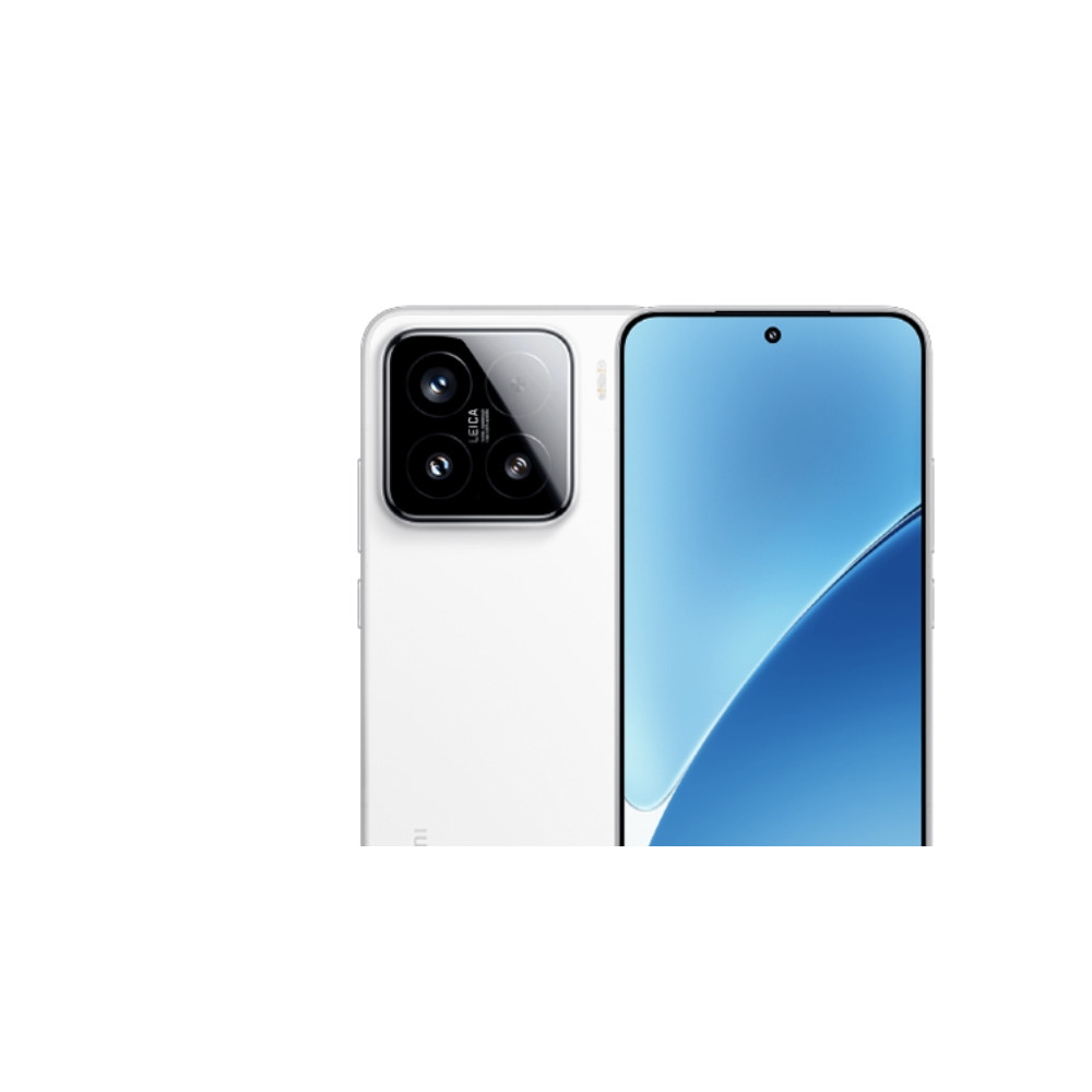 Produktbild för Xiaomi 15 - vit - 5G pekskärmsmobil - 512 GB - GSM