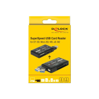 Produktbild för Delock kortläsare - USB 3.2 Gen 1
