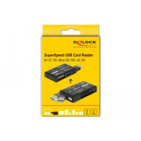 Produktbild för Delock kortläsare - USB 3.2 Gen 1