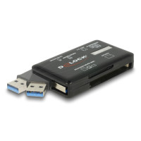 Produktbild för Delock kortläsare - USB 3.2 Gen 1