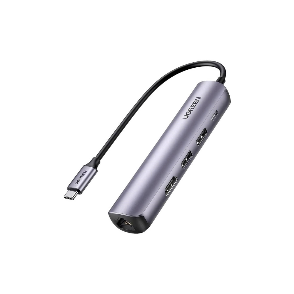 Produktbild för Ugreen - dockningsstation - USB-C - HDMI - 1GbE