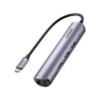 Produktbild för Ugreen - dockningsstation - USB-C - HDMI - 1GbE