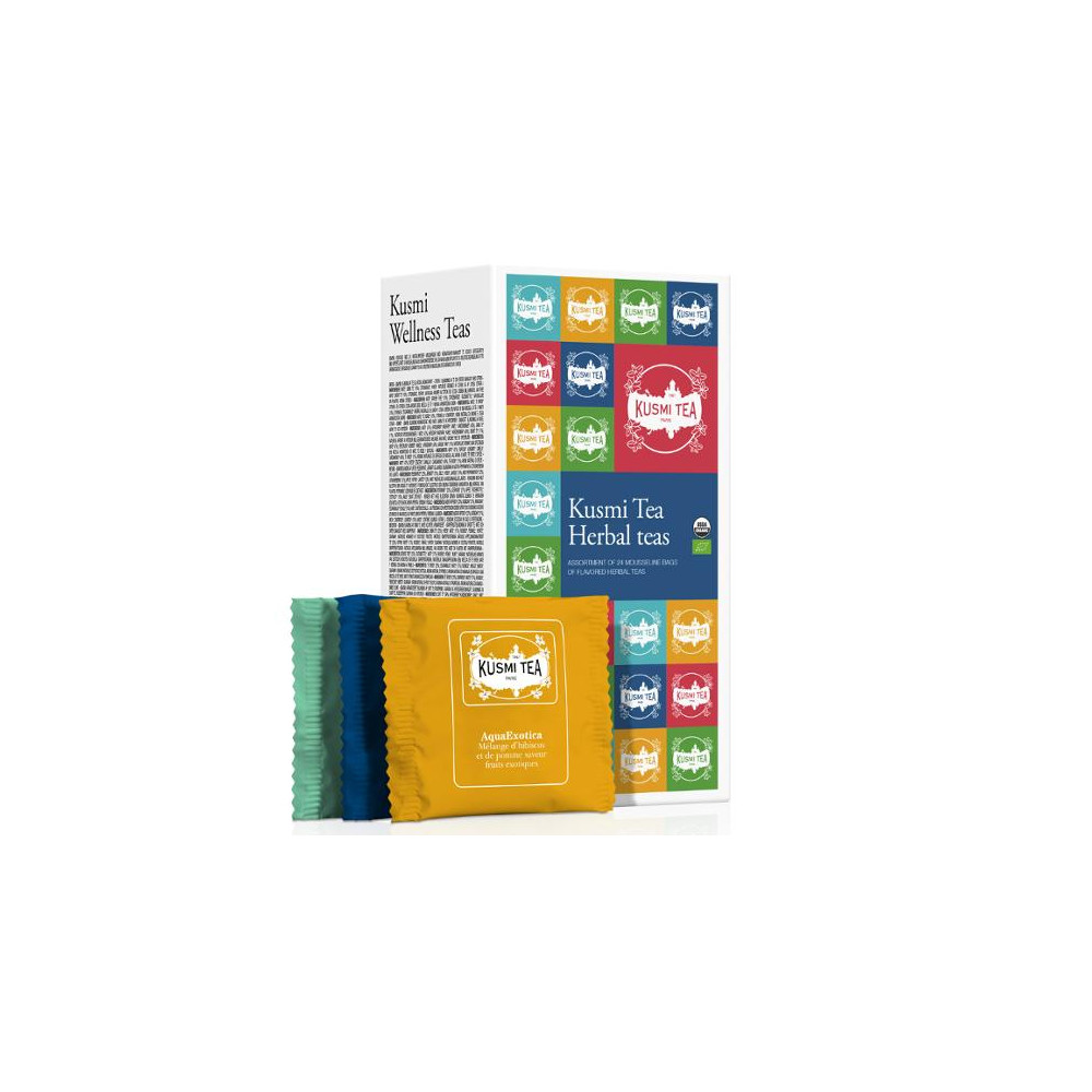 Produktbild för Te KUSMI Eko Herbal teas mix 24/fp