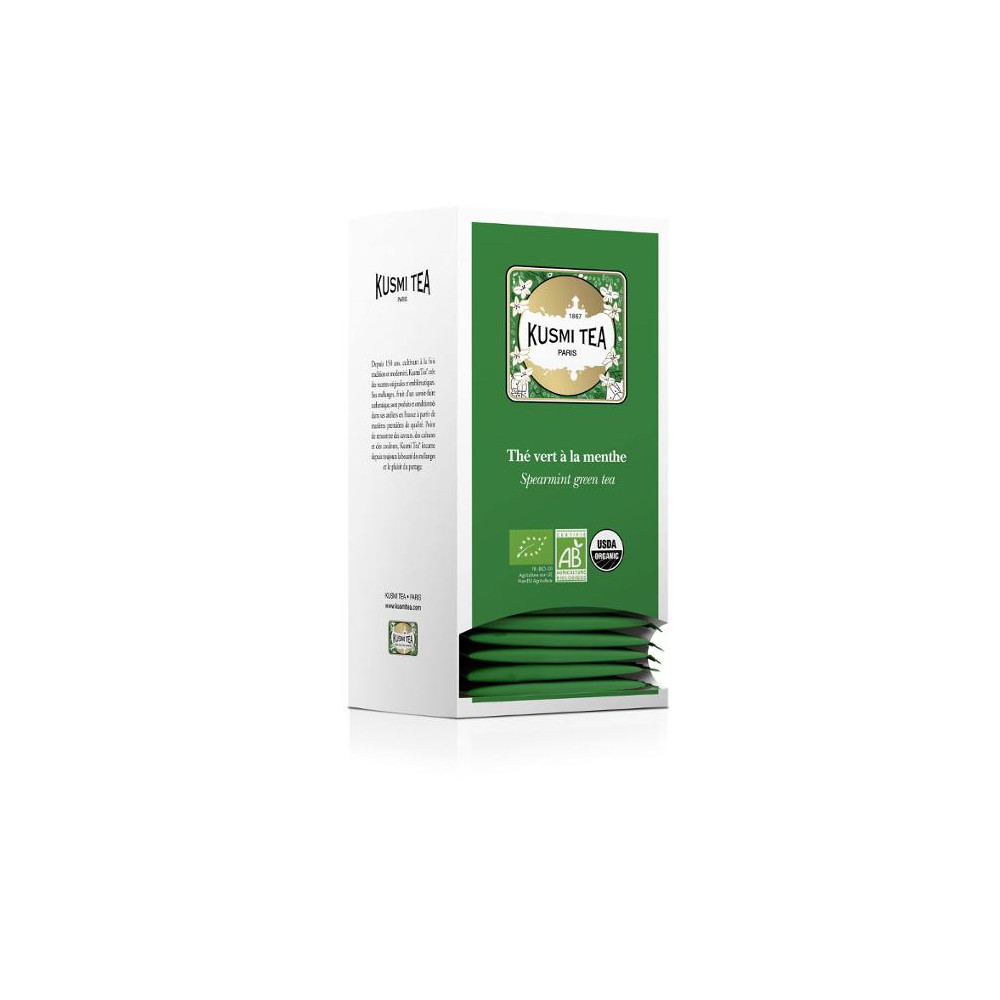 Produktbild för Te KUSMI Eko Spearmint green tea 25/fp
