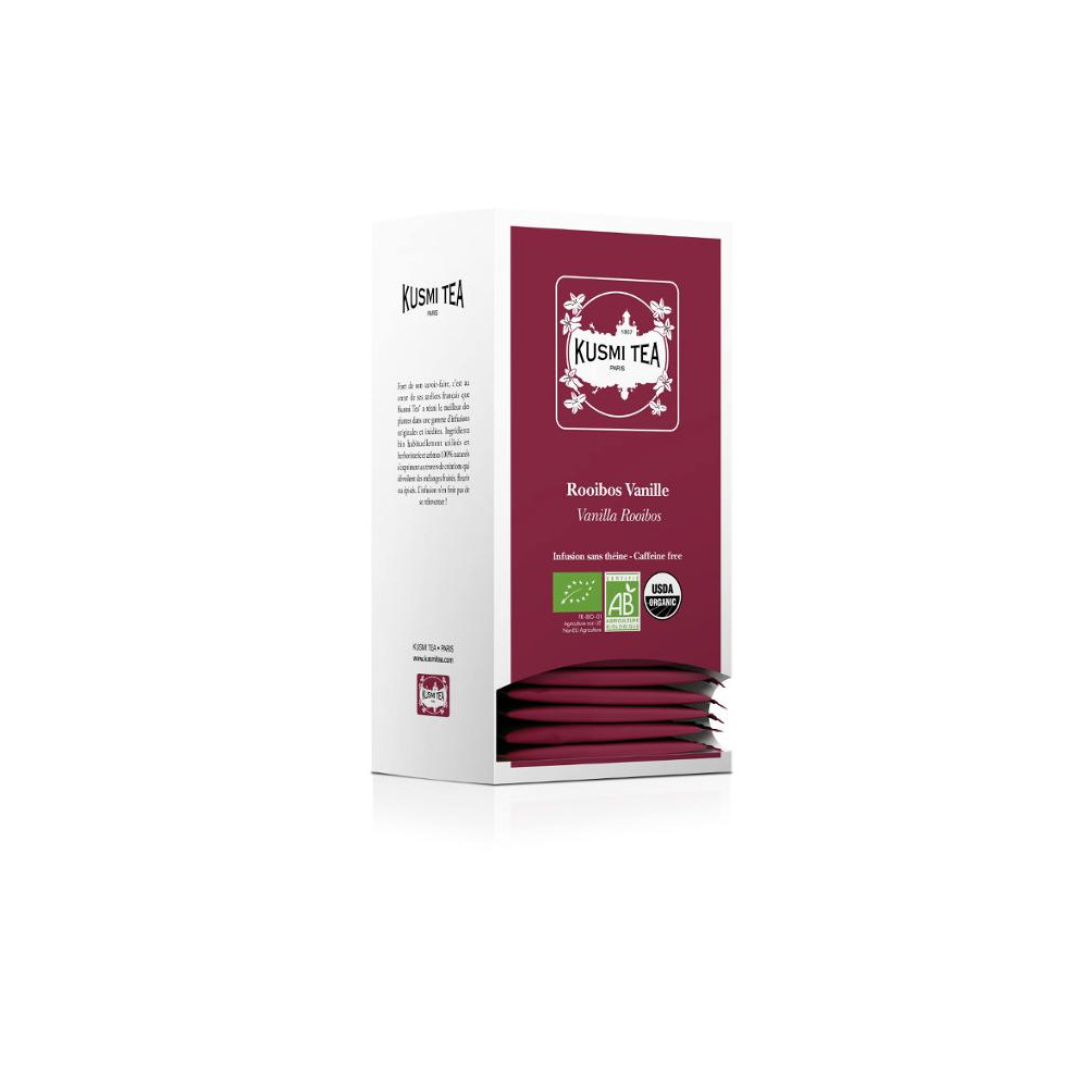 Produktbild för Te KUSMI Eko Vanilla Rooibos 25/fp