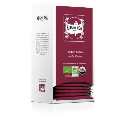KUSMI Te KUSMI Eko Vanilla Rooibos 25/fp