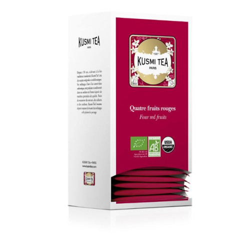 KUSMI Te KUSMI Eko Four red fruits 25/fp